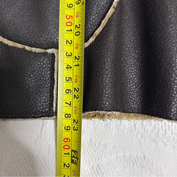 Robert kitchen Jacket women’s size medium brown hippie boho plaid Fall - Picture 10 of 10